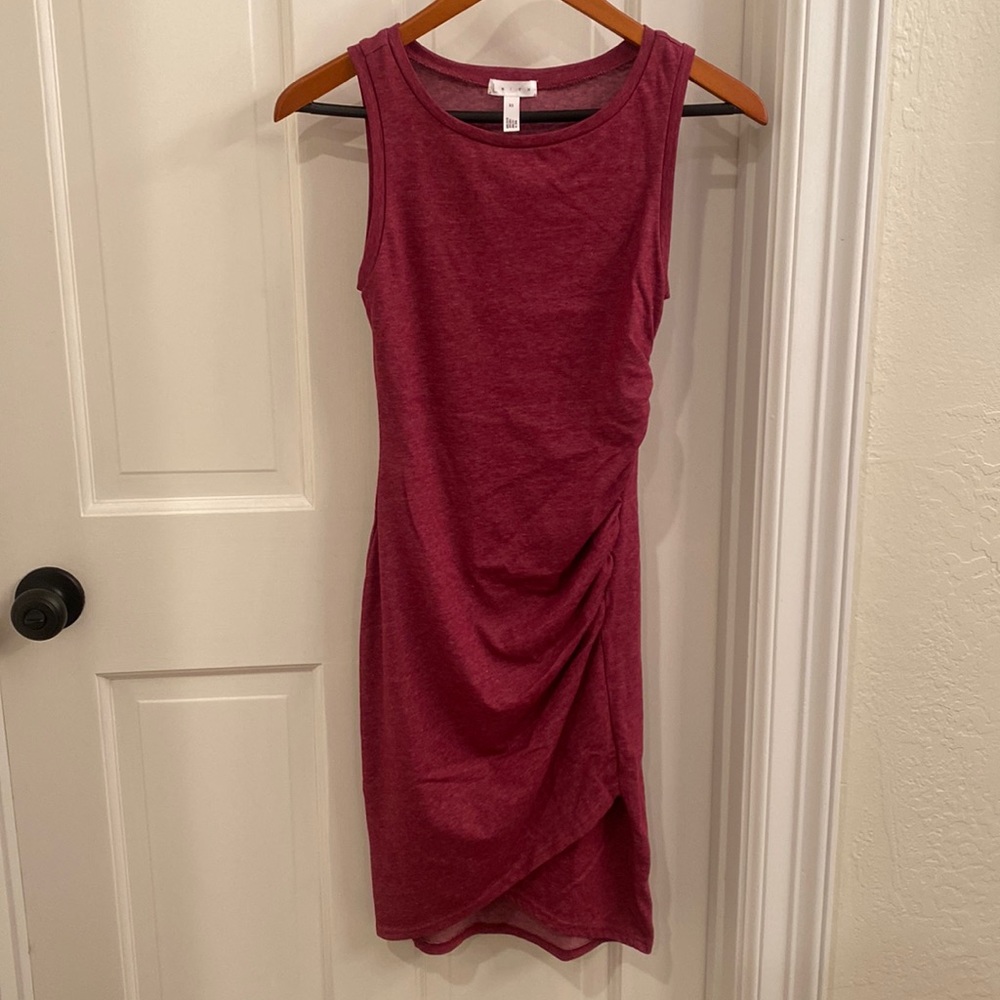 Leith Ruched Mini Dress Nordstrom Size XS